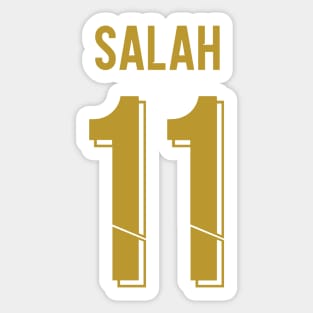 Salah Liverpool jersey 19/20 Black & Gold Sticker